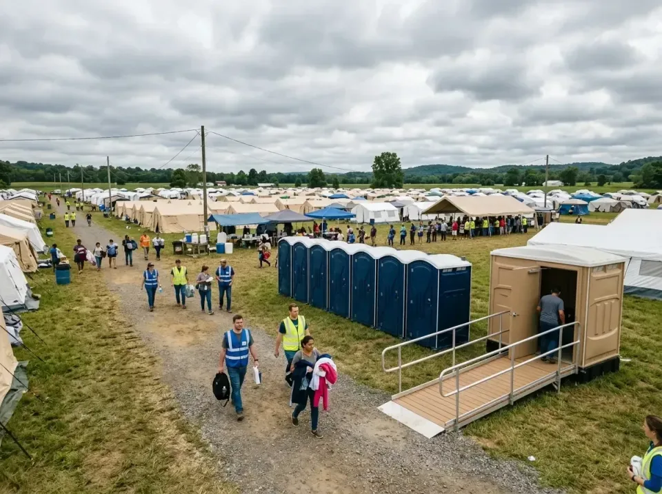 disaster-relief-camp-restrooms-010 — frequently asked questions, Dumpster & Portable Bathrooms Rental in East Basin, UT
